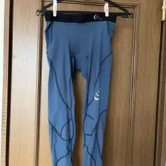 C3fit エレメントロングタイツ レディースS 黒 ゴールドウイン