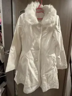 〖2000's当時品・ボタン欠品〗LIZ LISA ファー付きショート丈コートのサムネイル