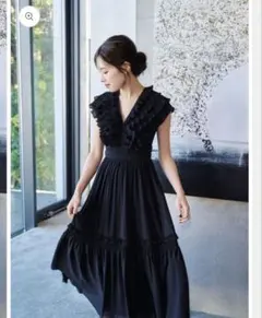 【新品未使用タグ付き】L'AUBE BLANC_ワンピース　M 2025年最新】l'aube blanc ワンピースの人気アイテム - メルカリ