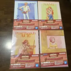 ワンピース　ONE PIECE　一番くじ　エモーショナルストーリーズ　4セット