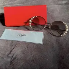 FENDI フェンディ サングラス パラダイス FF0137 キャットアイ 緑