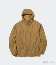 【美品】ユニクロ ポケッタブルUVカットパーカー 3Dカット メンズL