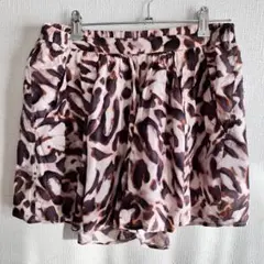 OSMOSIS loaf レオパード柄 ショートパンツ ONEサイズ