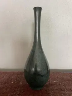 鶴首＊青銅製一輪挿し・壺
