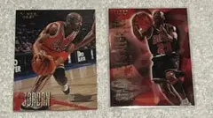 96/97 FLEER Michael Jordan ノーマル、インサートカード