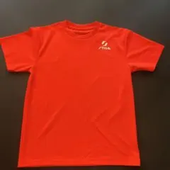 STIGA 卓球ウェア 蛍光オレンジ　M 男女兼用