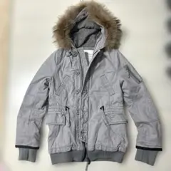 MOUSSY y2k archive Ｎ３-Bミリタリージャケット ファー