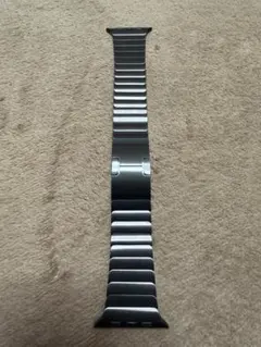 純正 Apple Watch リンクブレスレット 42mm スペースブラック美品のサムネイル