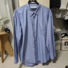 YAECA COMFORT SHIRT 日本製 Lサイズ サックスブルー - メルカリ
