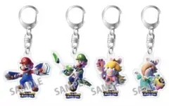 ト*ス様 楽天ブックス限定特典 マリオ＋ラビッツ アクリルキーホルダー4種セット