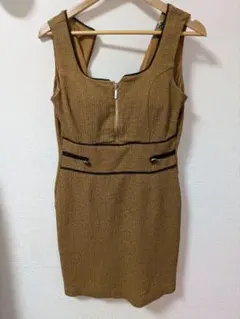 AR イエローブラウン ドレス