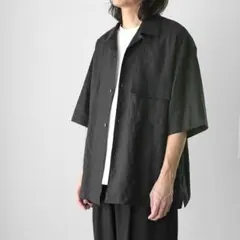 STILL BY HAND リネンオープンカラーシャツ 48のサムネイル