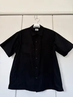 N.HOOLYWOOD 黒 半袖シャツ ポケット付き N.HOOLYWOODブラック 半袖シャツ Mサイズ ポケット付き - メルカリ