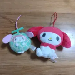 マイメロ　マスコット2個セット