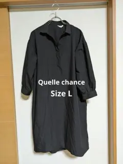 Quelle chance 黒ワンピース　L