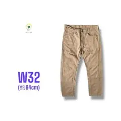 【各種割引】LEVI'S 505 スリム ストレート コットン パンツ W32