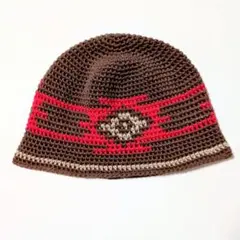 クラッシャーハット クロシェハット ビーニー 帽子古着 グランジ バケットハット