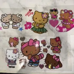 カプラ ハーフカプラ オリジナル ハローキティ 日焼けキティ