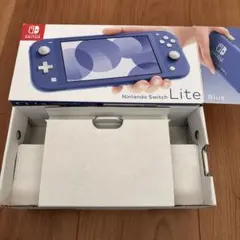 空箱　Nintendo Switch Liteブルー
