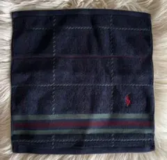 【新品未使用】Ralph Lauren チェック柄 フェイスタオル
