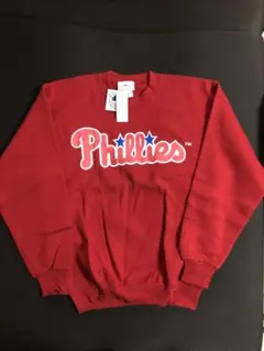 【未使用】当時物　MLB フィラデルフィア・フィリーズ　スウェットシャツ