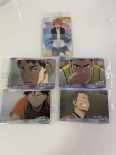 ハイキュー！！ ウエハース5トレーディングカードセット 5枚セット