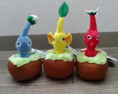 ピクミン ぬいぐるみキーホルダーセット　3体セット
