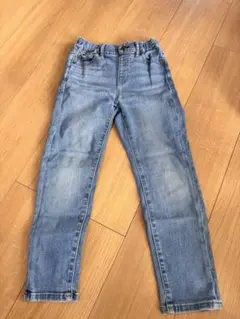 UNIQLO デニムブルー スリムフィット 120