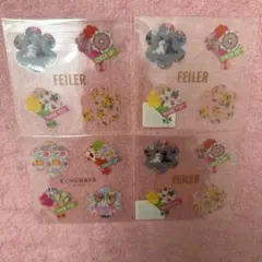 FEILERフェイラー未使用シール4枚セット非売品