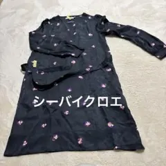 シーバイクロエ　レーヨン100%ワンピース