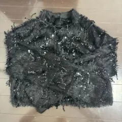 H&M スパンコール　トップス