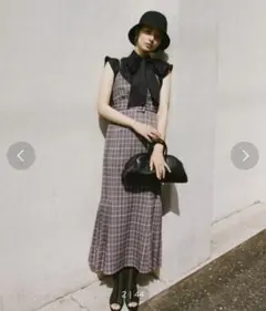 ★スナイデル　新品　プリーツナロージャンスカ