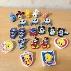 ディズニーキャラクタークリップ21個セット