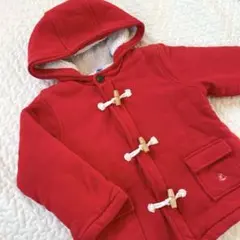 PetitBateauプチバトー　ダッフルコート　ボア　フリース24m/86cm