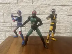 d*3様 HDM創絶仮面ライダーBLACK RX 3体 ウルトラマンメビウス2体