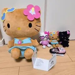 ハローキティ　ぬいぐるみ　マスコット　5点セット