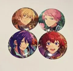 あんスタ　テーマスカウト缶バッジ　2023 SUMMER 4点