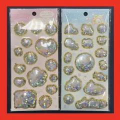 すみっコぐらしキラっとぷくぷくエアーシール　 2シートセット