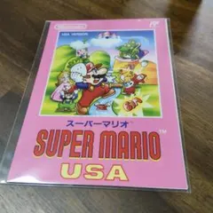 スーパーマリオ　USA ステッカー ニンテンドーミュージアム限定