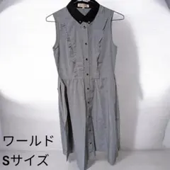 ワールド ノースリーブ ワンピース SサイズMINIMUM MINIMUMのサムネイル