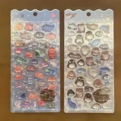 ボンボンドロップシール　水族館限定　2種類セット　深海魚　海獣