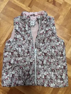 baby GAP 花柄ダウンベスト 5歳前後