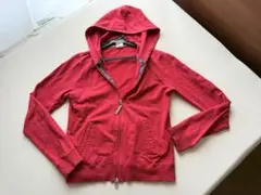 【激レア】tommy girl トミーガール パーカー Y2K平成レトロ赤s/pのサムネイル