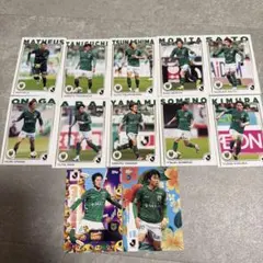 toppsJリーグ2025 東京ヴェルディ　ベースコンプ10枚 インサート2枚