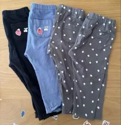 80 ユニクロ　西松屋　レギンス　まとめ売り　双子