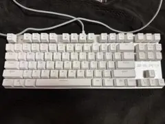 HiveNets 青軸 メカニカル有線キーボード ホワイト