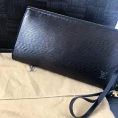 ♢正規品　送料込Louis Vuitton エピレザー ブラック 袋付き