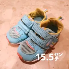 MoonStar キッズスニーカー 15.5cm ライトブルー