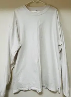 FRUIT OF THE LOOM 長袖カットソー ホワイトのサムネイル
