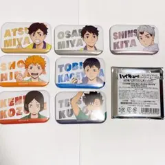 ハイキュー‼︎ チューガク!! スクエアキャラバッジコレクション　缶バッジ